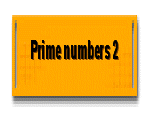 Prime numbers 2