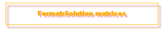 Fermat:Solution matrices